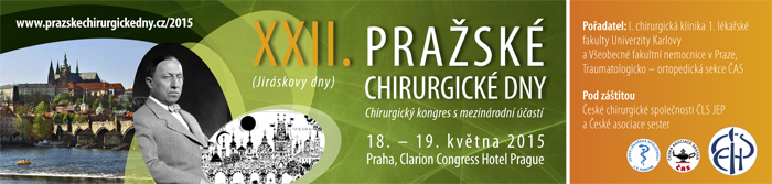 XXII.  pražské chirurgické dny 2015