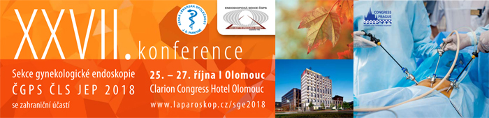 XXVII. konference  Sekce gynekologické endoskopie  ČGPS ČLS JEP 2018 se zahraniční účastí