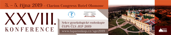 XXVIII. konference  Sekce gynekologické endoskopie  ČGPS ČLS JEP 2019 se zahraniční účastí